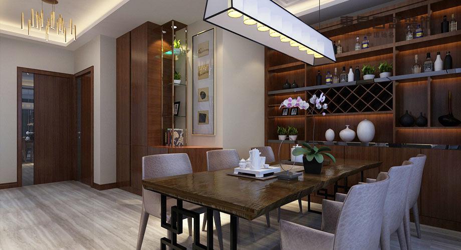 包头装修案例黄河龙城-中式