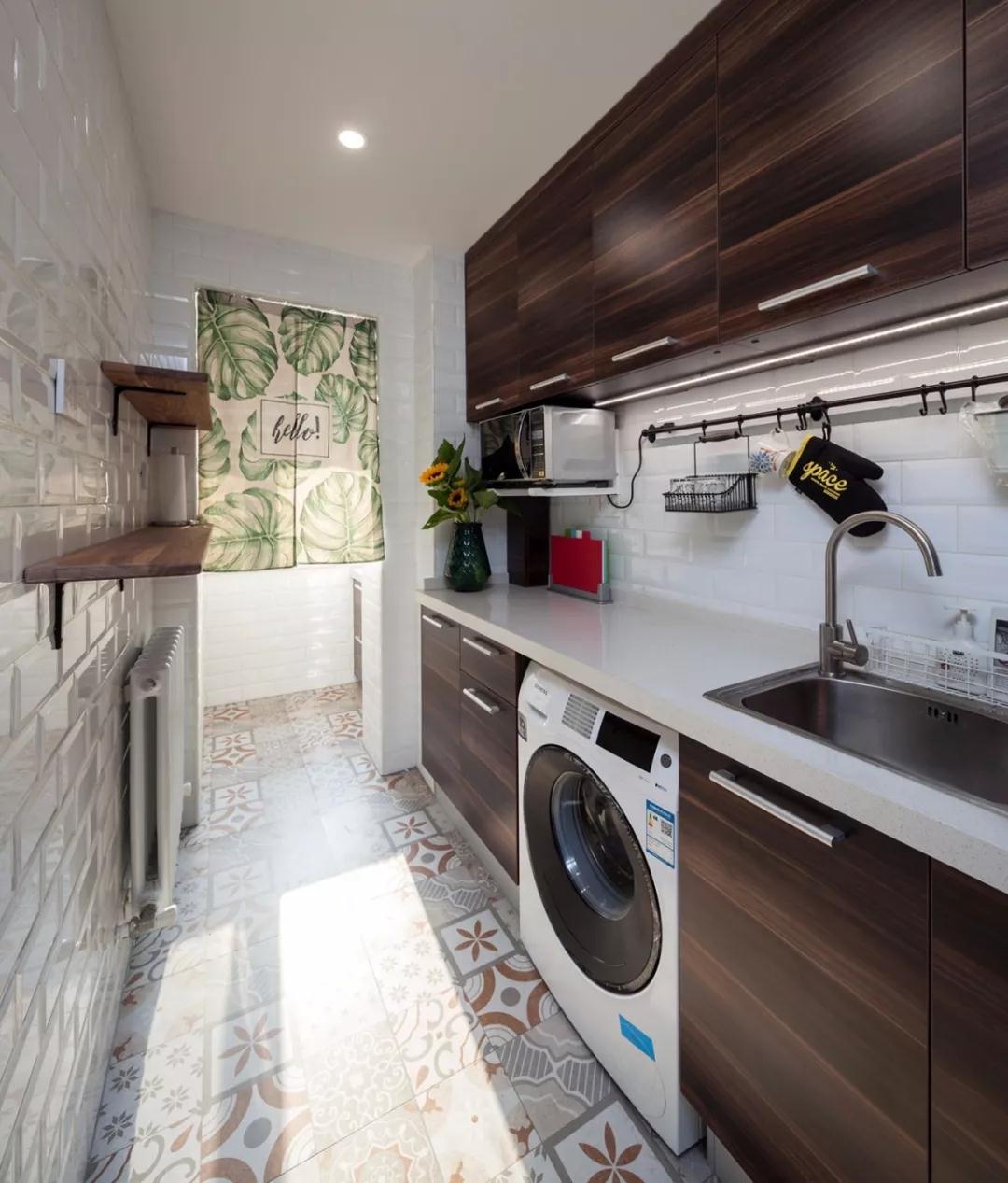 洗衣机除了可以放卫生间，还可以放哪？