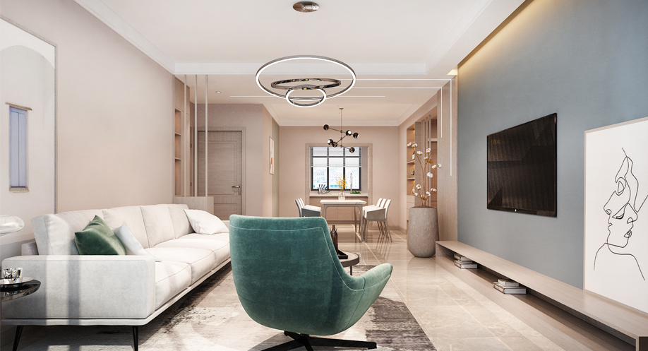 「包头禧瑞都四期117㎡」——治愈系设计，承载生活的温度