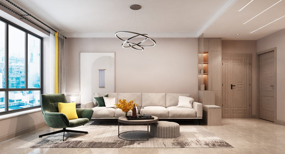 「包头禧瑞都四期117㎡」——治愈系设计，承载生活的温度