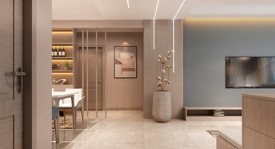 「包头禧瑞都四期117㎡」——治愈系设计，承载生活的温度