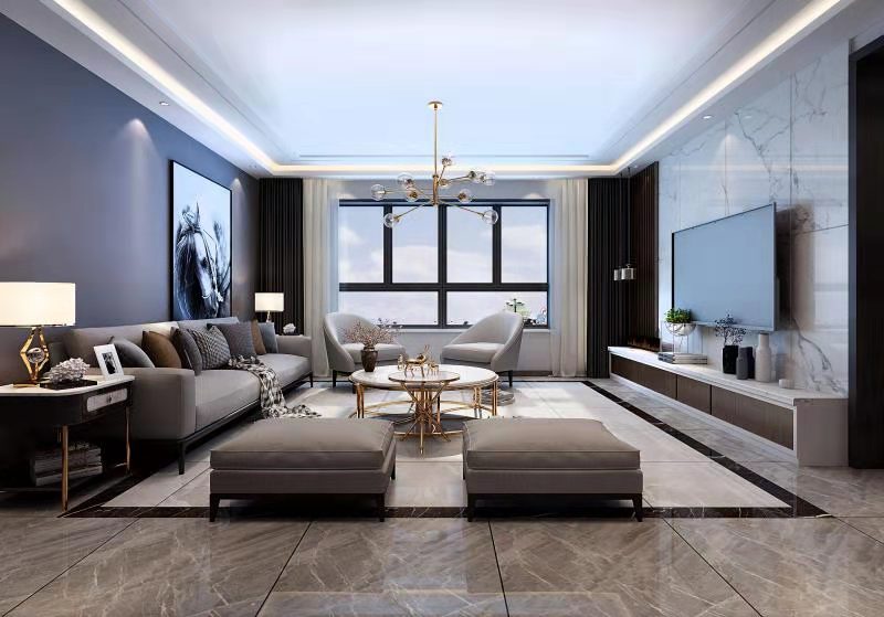 东易设计案例|沉稳中的精致生活，要的就是这样高颜值腔调 正翔国际159㎡