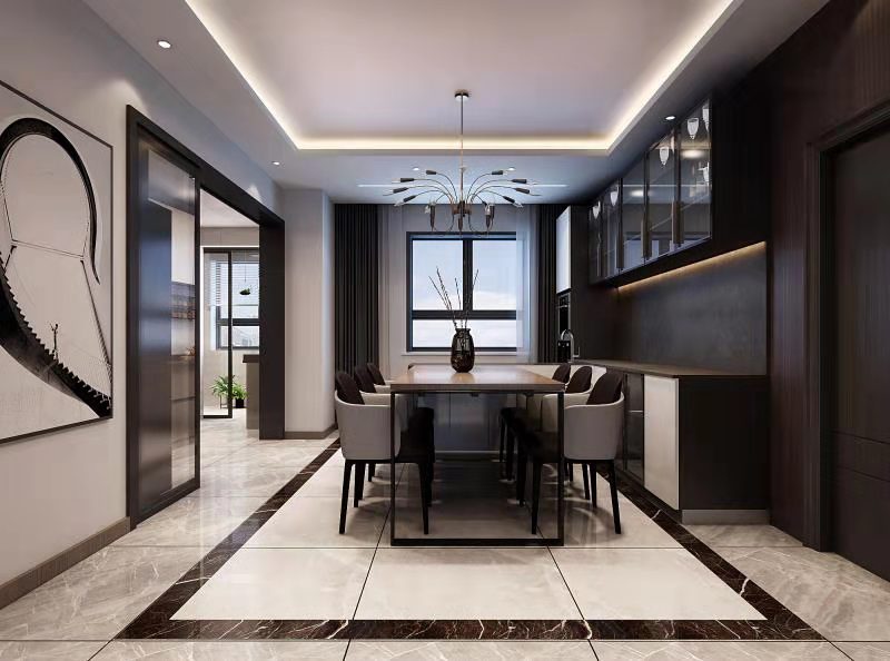 东易设计案例|沉稳中的精致生活，要的就是这样高颜值腔调 正翔国际159㎡