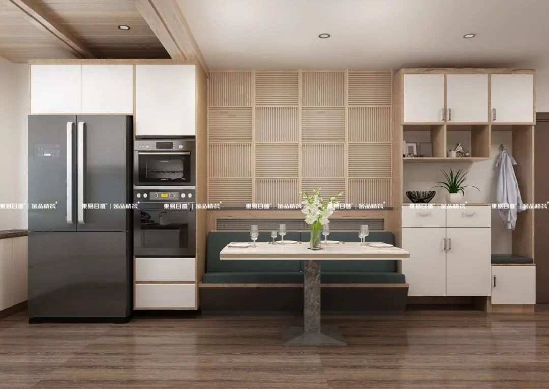 装修案例 |【中冶雅熙125㎡】日式风 侘静原木，自然温度