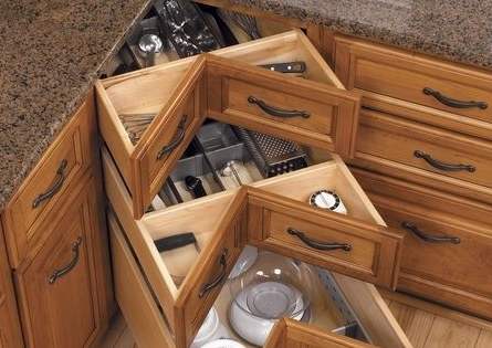 厨房拐角这样利用，能真凭空多出几平米？