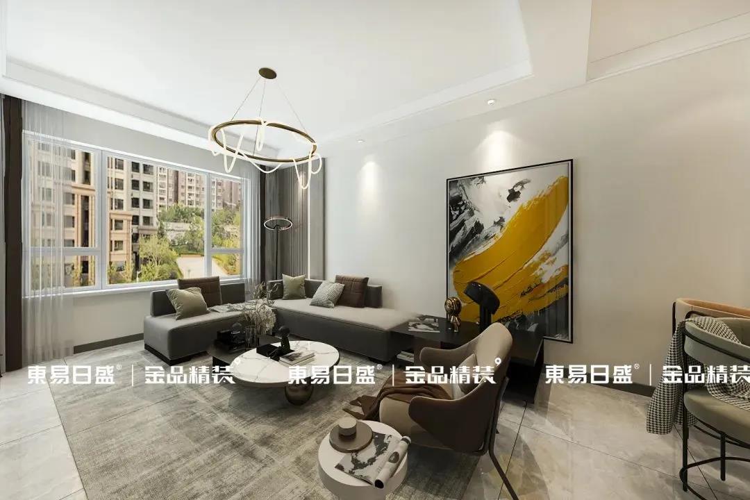 金品案例赏析丨113㎡现代简约风，简单大气的视觉带来愉悦舒心的居住体验