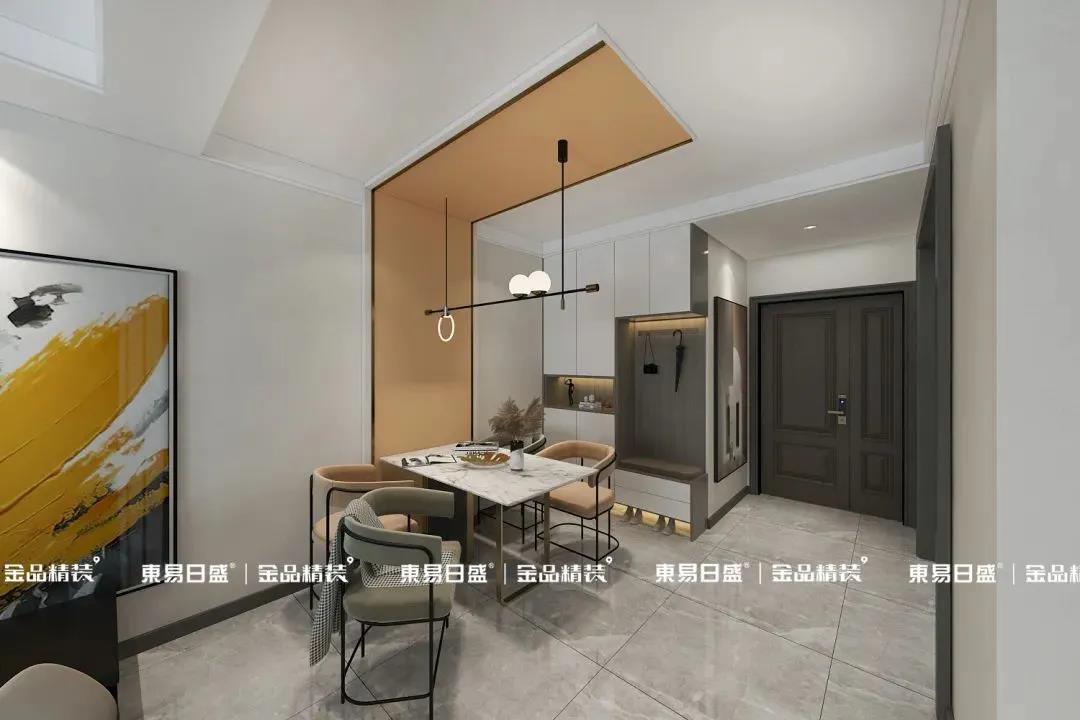 金品案例赏析丨113㎡现代简约风，简单大气的视觉带来愉悦舒心的居住体验