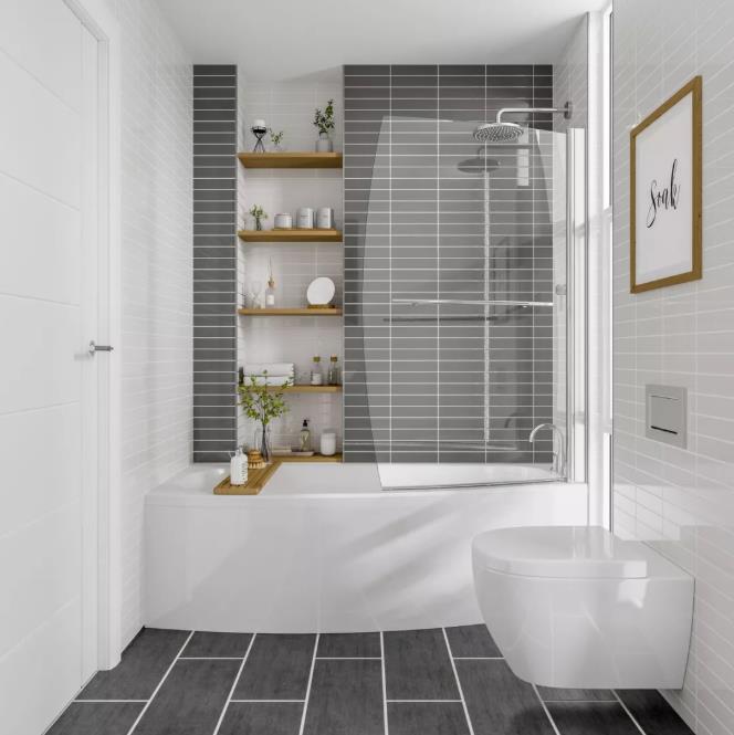 ＜5㎡的卫生间如何装修设计收纳？墙上来个壁龛轻松搞定！