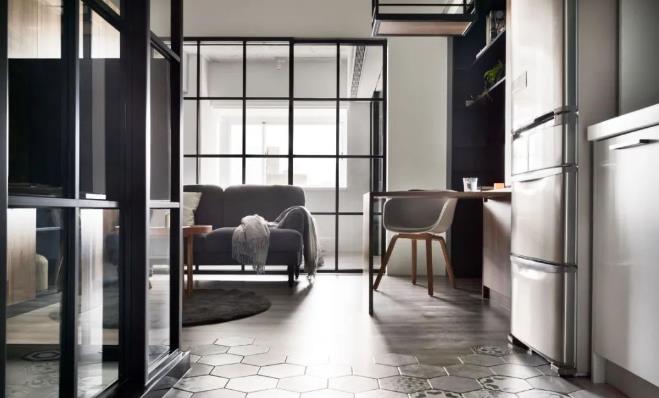 不做屏风、不做隔断！这几款地板拼接，让家通透又显高级！