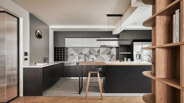 不做屏风、不做隔断！这几款地板拼接，让家通透又显高级！