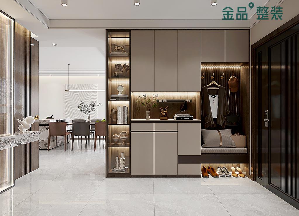 包头装修案例奥体三号114平米现代风格