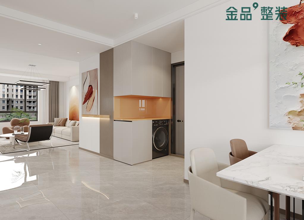 包头装修案例方兴府128平米简约风格