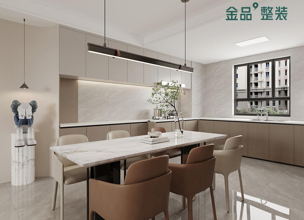 包头装修案例中海望京府130平米简约风格