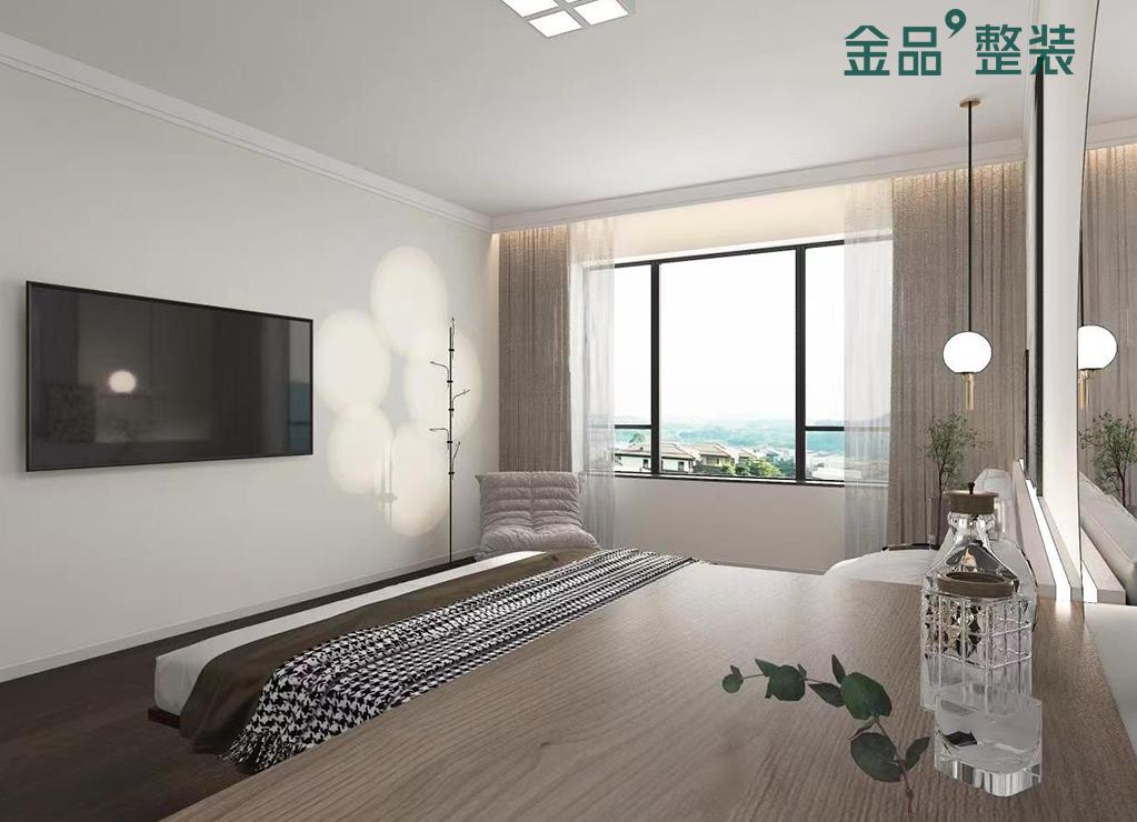 包头装修案例中海·河山郡125平米现代简约风格