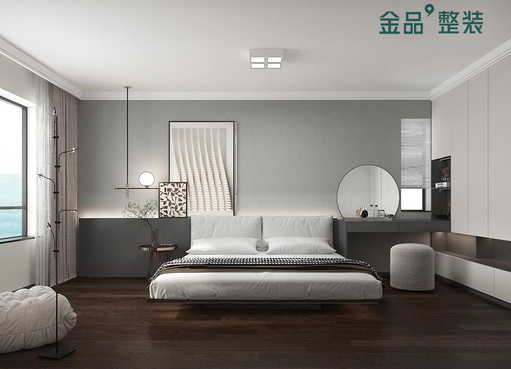 包头装修案例中海·河山郡125平米现代简约风格