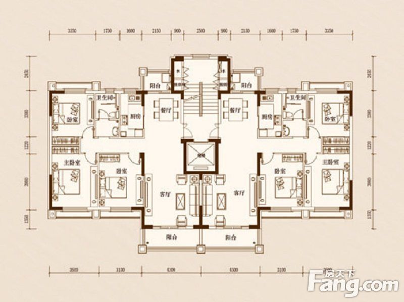 包头装修方案包头锦绣南海城三期116.00㎡