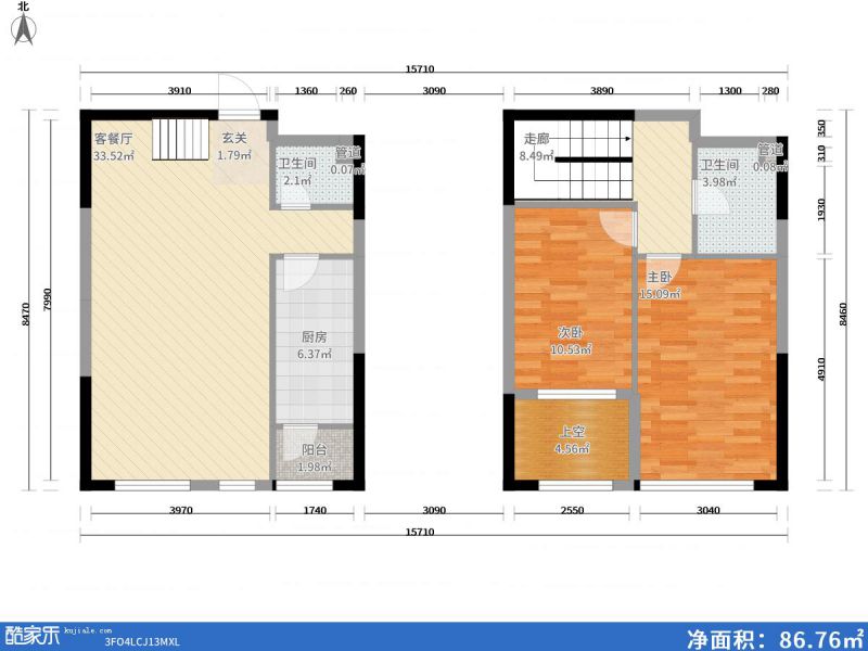 包头装修方案包头保利拉菲122㎡