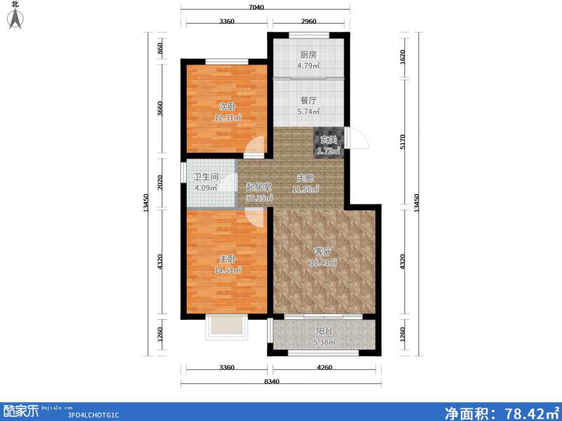 包头装修方案包头天疆骊城110㎡
