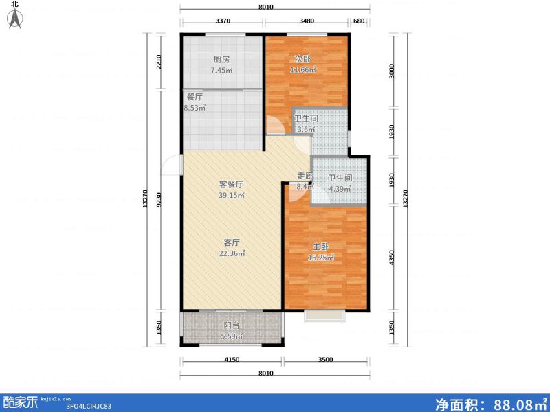 包头装修方案包头天疆骊城112㎡