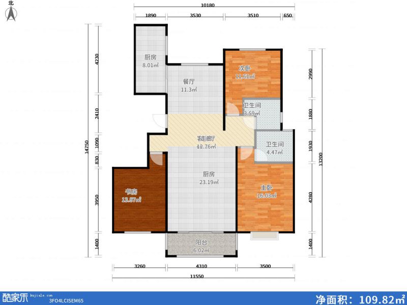 包头装修方案包头天疆骊城141㎡