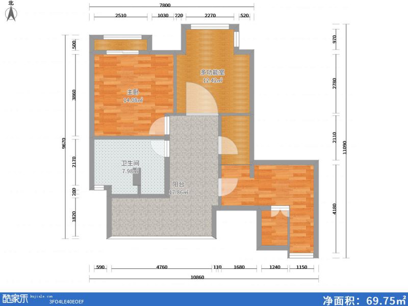 包头装修方案包头万合广场152㎡