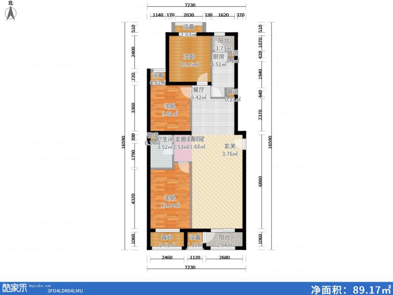 包头装修方案包头东亚香堤丽舍128㎡