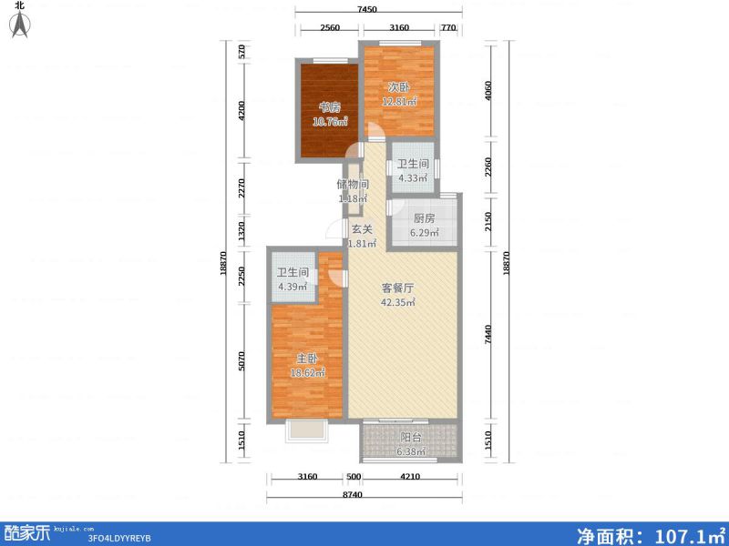 包头装修方案包头鹿港小镇139㎡