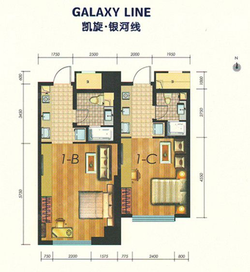 包头装修方案包头凯旋银河线54㎡