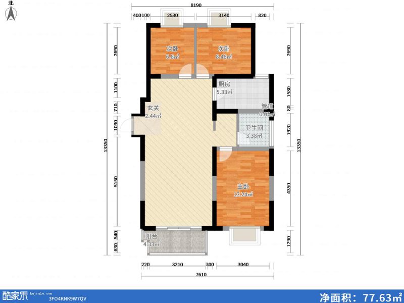 包头装修方案包头江南文枢苑115㎡