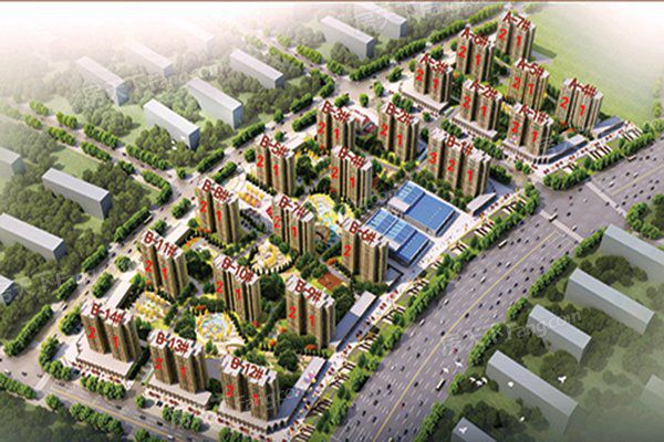 鹿原佳苑小区团装进行中……