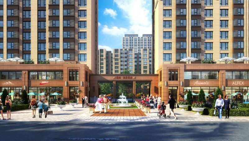 瀚星御府小区团装进行中……