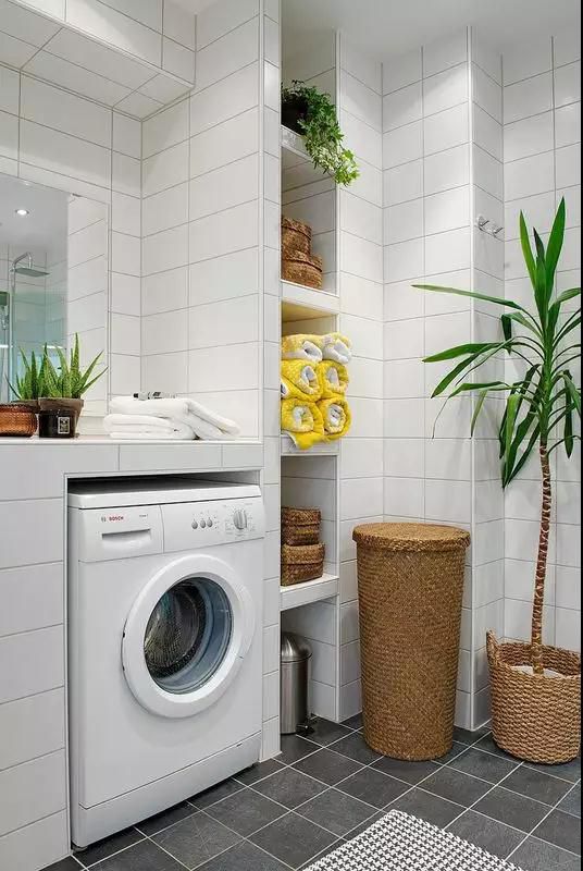 洗衣机除了可以放卫生间，还可以放哪？