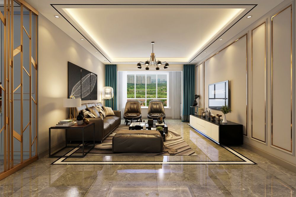 恰到好处的精致，造就品质生活「150㎡轻奢风」