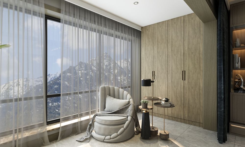 东易日盛案例|温润如玉，知性的现代简约风格-翡丽湾164㎡