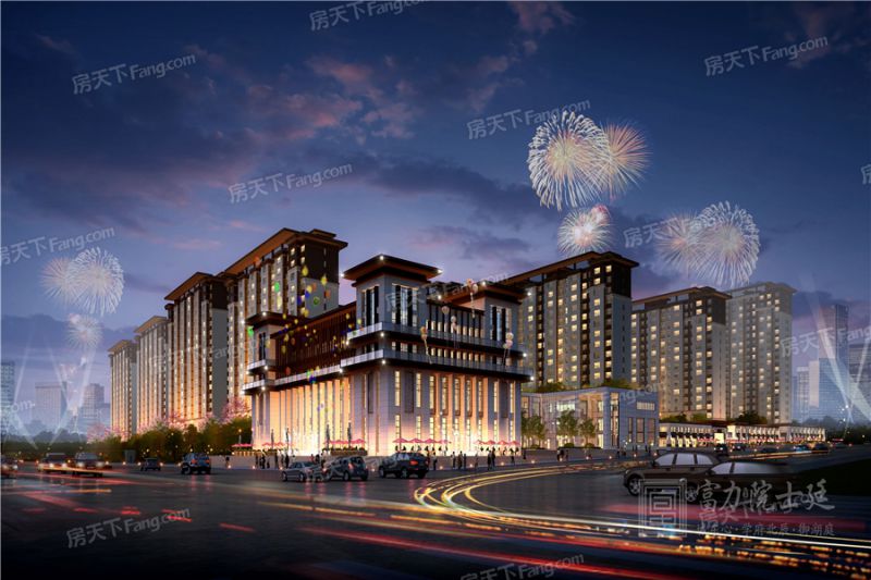 富力院士廷小区团装进行中……