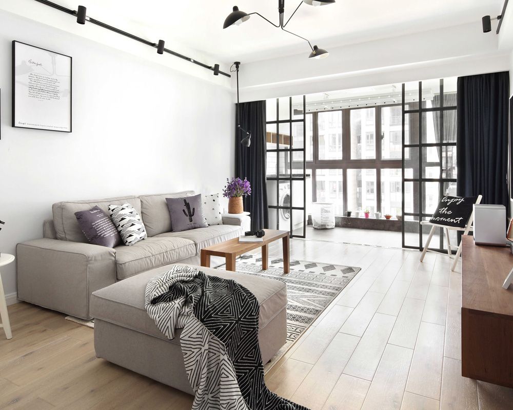 装修里的黑白配，用在哪些地方会更美？