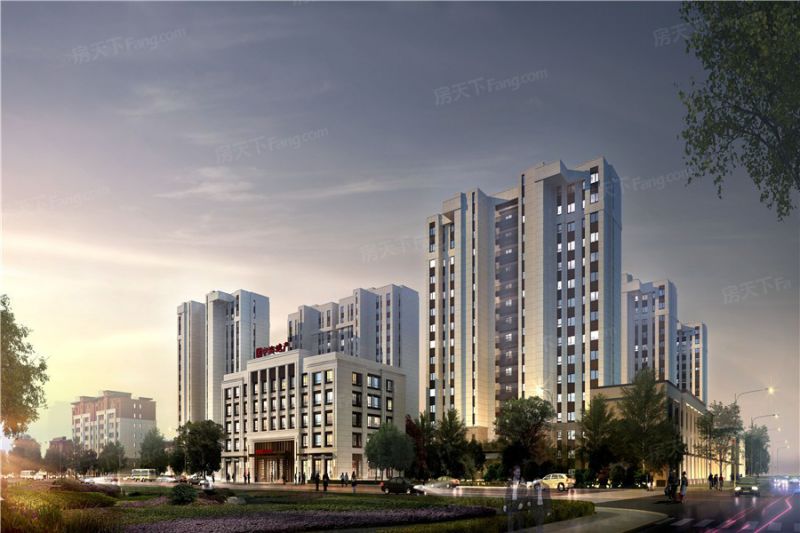 中海铂悦公馆小区团装进行中……