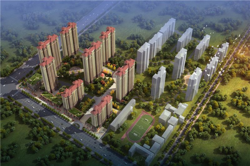 滨海名都小区团装进行中……