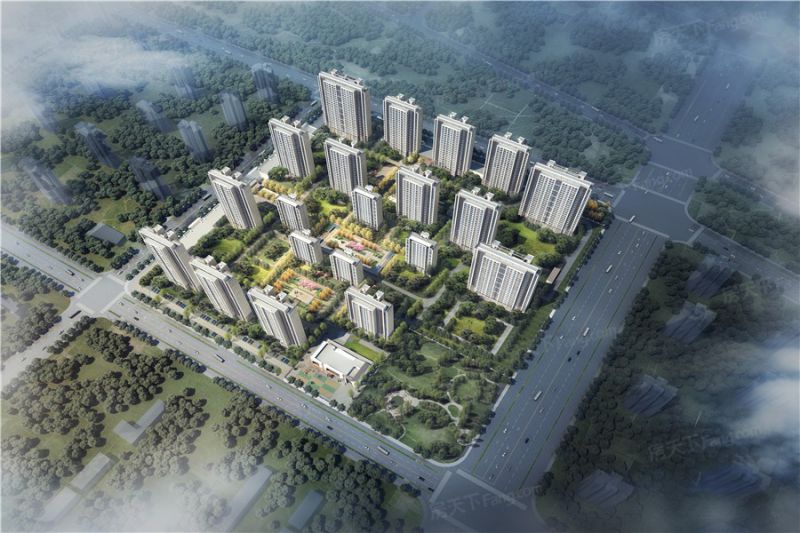 世茂云锦小区团装进行中……