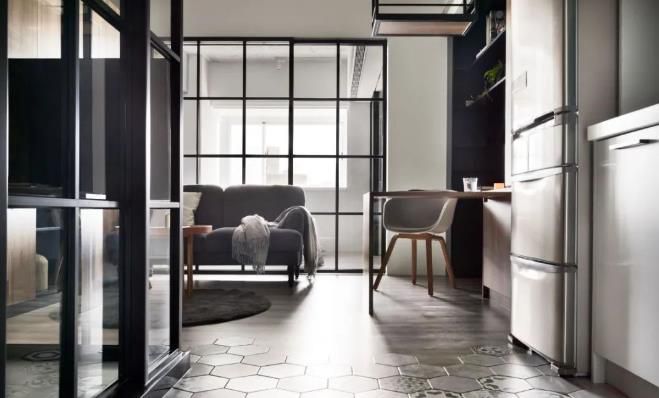 不做屏风、不做隔断！这几款地板拼接，让家通透又显高级！