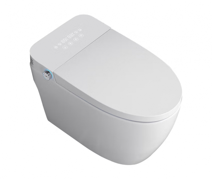 包头 蒙娜丽莎智能马桶一体机 0压 带水箱智能马桶 超大冲力 泡沫盾 M-ZN218W 【轻智能】座圈加温 无臀洗